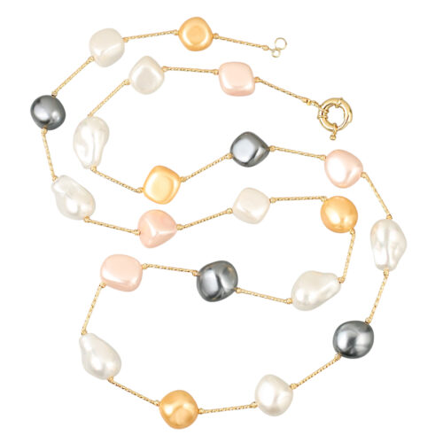 Shell Pearl Necklace
